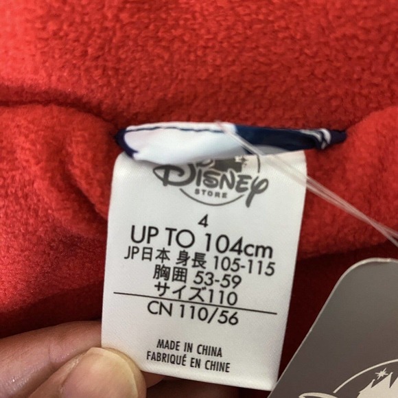Mickey Mouse Disney Kids NWT Full Zip Puffer Hooded Jacket Size 4. - Picture 11 of 14
